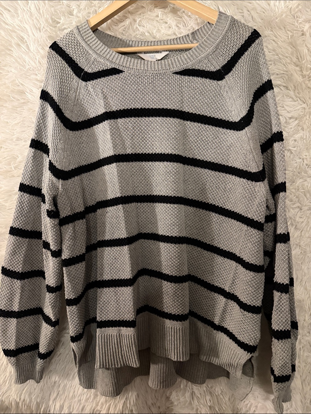 Time & Tru Striped Sweater XXL